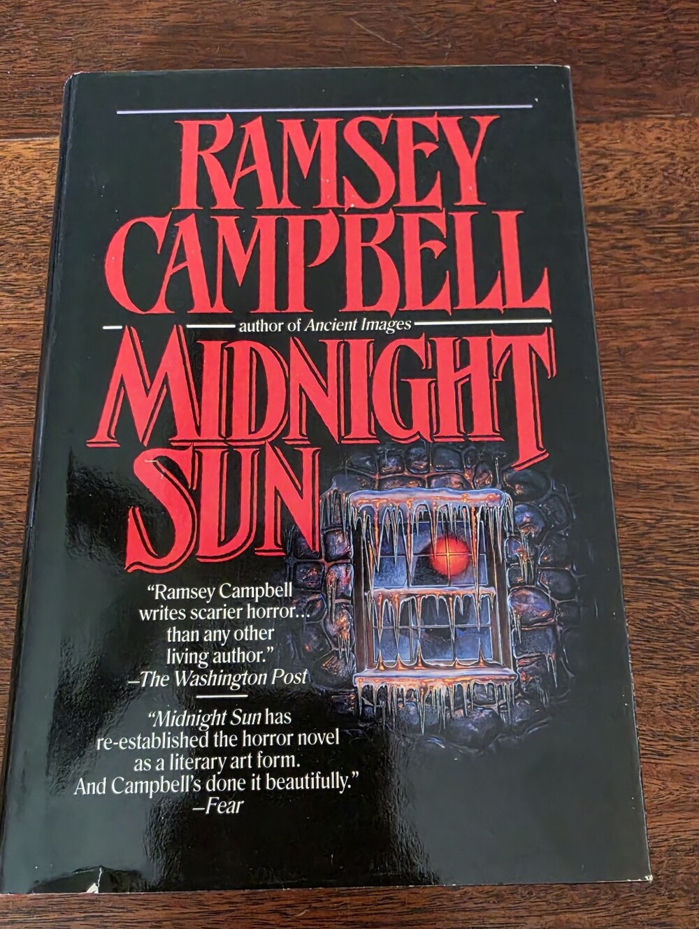 Midnight Sun by Ramsey Campbell Hardcover w/ DJ 1991 1st Edition